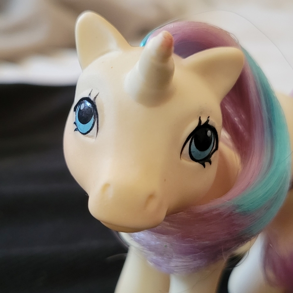 Vintage G1 Hasbro My Little Pony Unicorn Baby Glory tlc - Picture 1 of 7